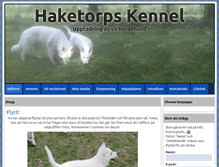 Tablet Screenshot of haketorps.se